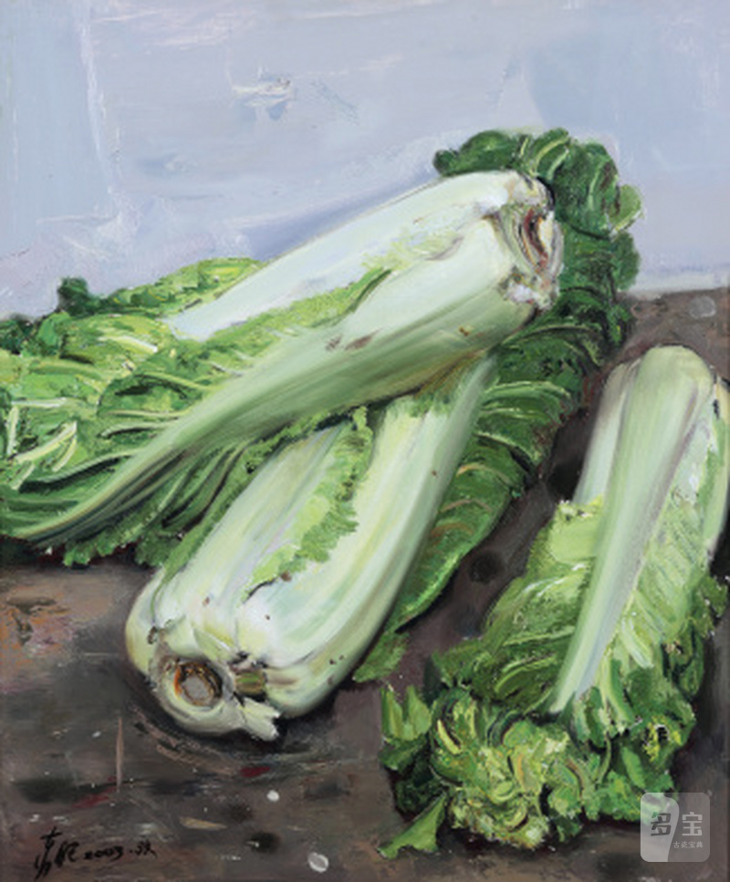 忻东旺 XIN DONGWANG (1963-2014) 大白菜 Chinese cabbage - 图1